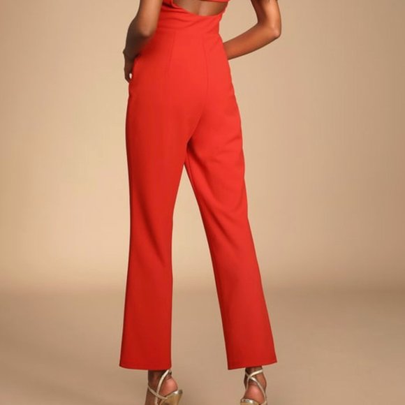 Lulus Red Jumpsuit - Picture 2 of 5